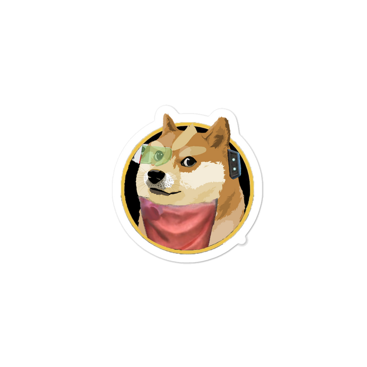 Fox Doge Stickers-SMASHGEAR