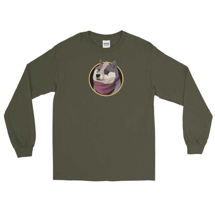 Wolf Doge Sleeve Shirt-SMASHGEAR