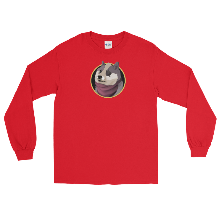 Wolf Doge Sleeve Shirt-SMASHGEAR