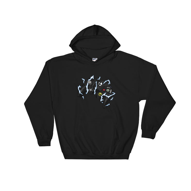 BLACK CONTROLLER HOODIE-SMASHGEAR