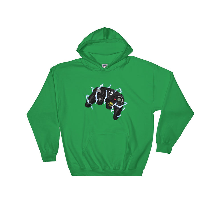BLACK CONTROLLER HOODIE-SMASHGEAR