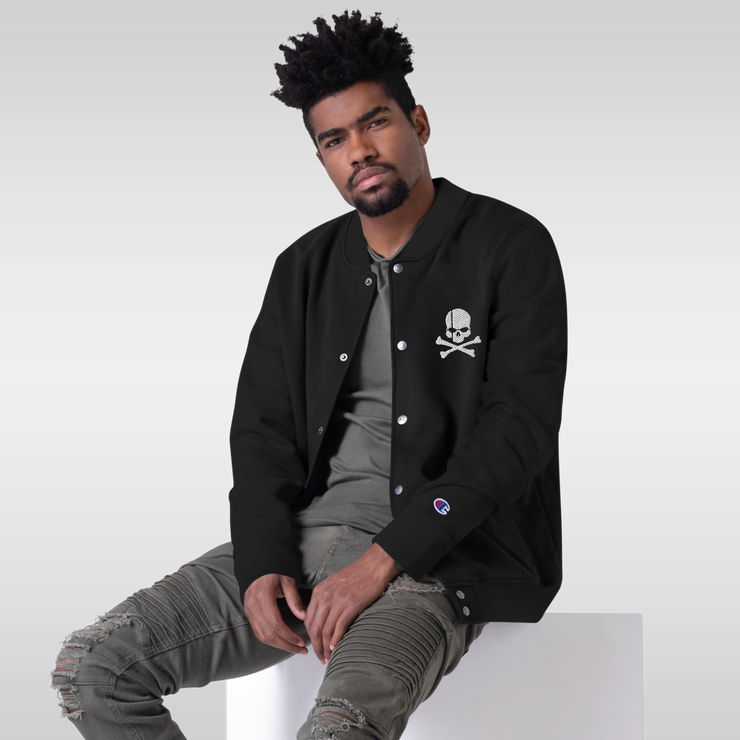 Ego Embroidered Champion Bomber Jacket-SMASHGEAR