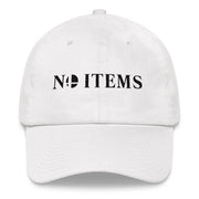 NO ITEMS DAD HAT (BLACK)-SMASHGEAR