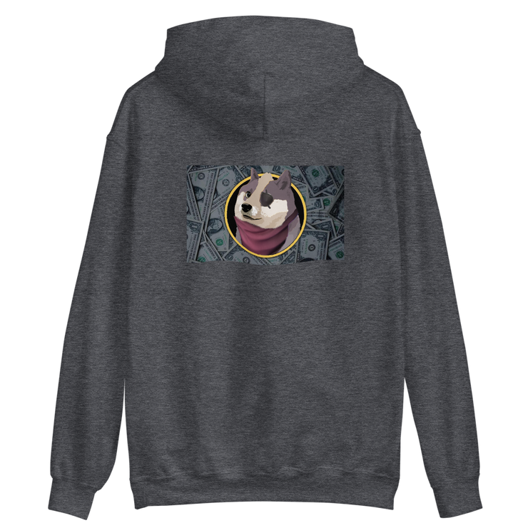 Wolf Doge Cash Hoodie-SMASHGEAR