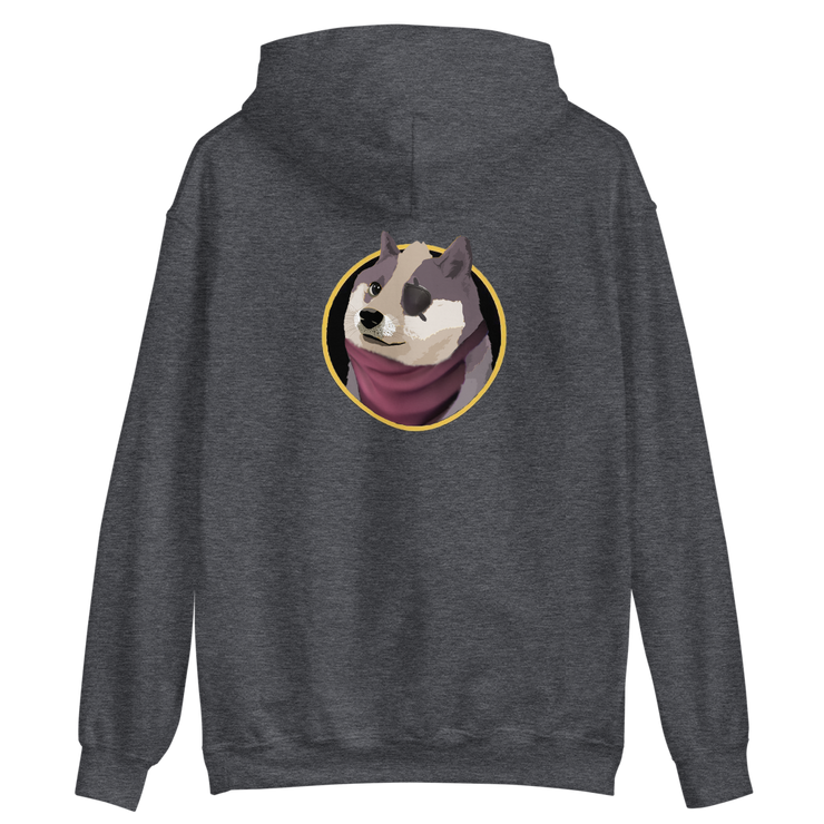 Wolf Doge Hoodie-SMASHGEAR