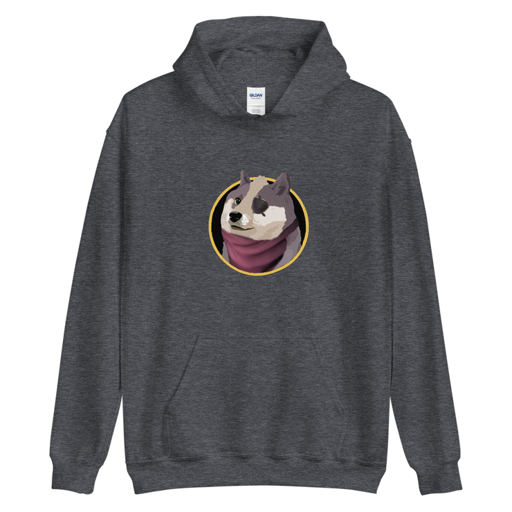 Wolf Doge Hoodie-SMASHGEAR