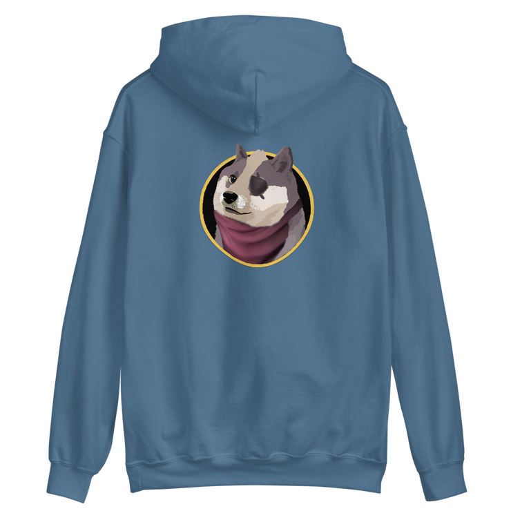 Wolf Doge Hoodie-SMASHGEAR