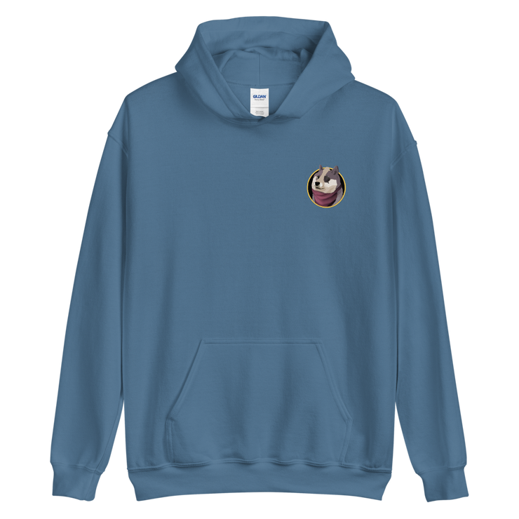 Wolf Doge Hoodie-SMASHGEAR