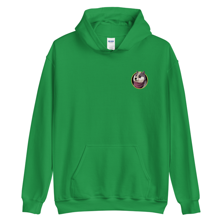 Wolf Doge Hoodie-SMASHGEAR