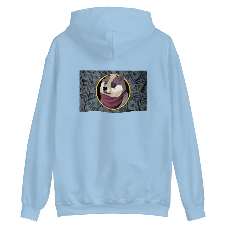 Wolf Doge Cash Hoodie-SMASHGEAR