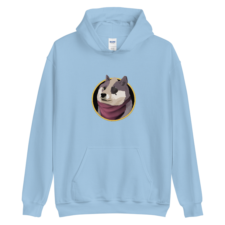 Wolf Doge Hoodie-SMASHGEAR