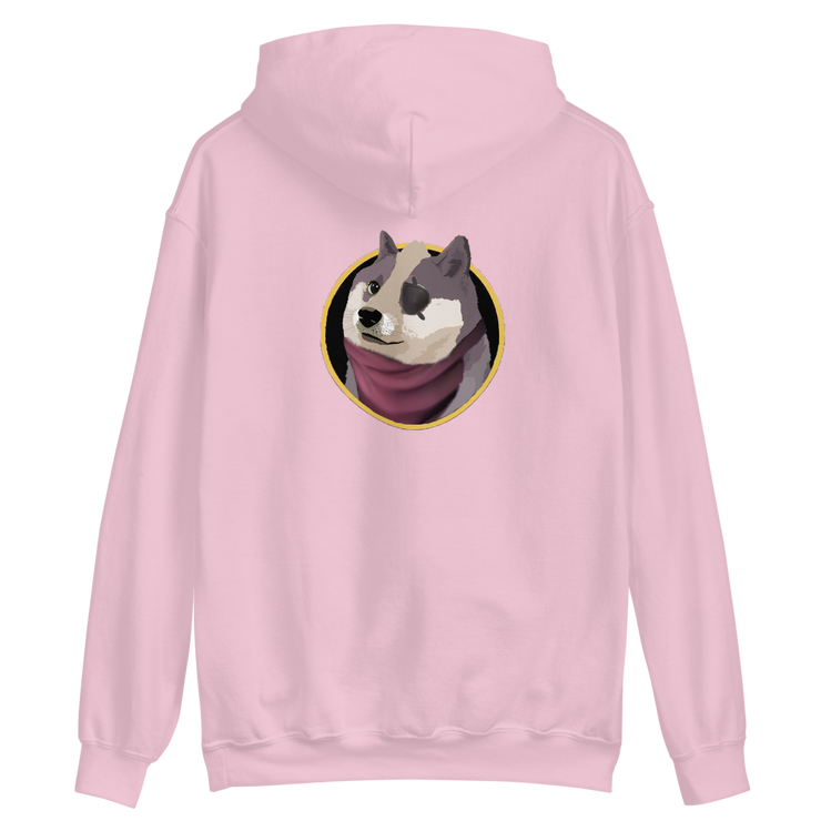 Wolf Doge Hoodie-SMASHGEAR