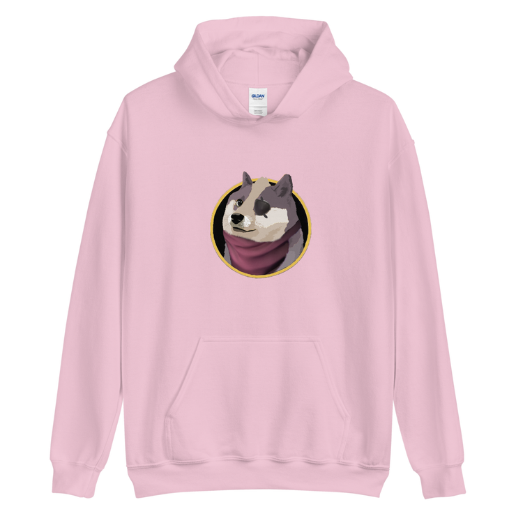 Wolf Doge Hoodie-SMASHGEAR