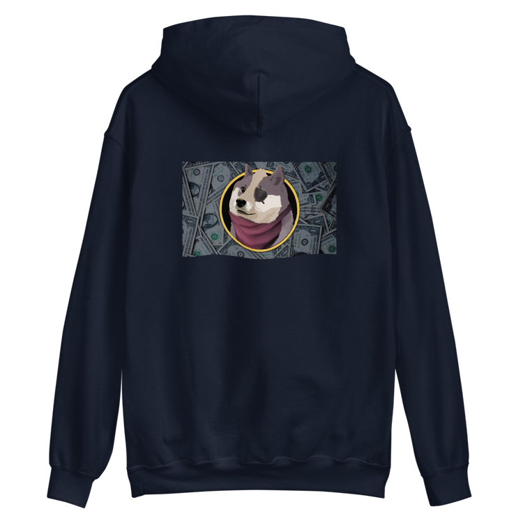 Wolf Doge Cash Hoodie-SMASHGEAR