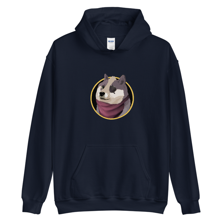 Wolf Doge Hoodie-SMASHGEAR