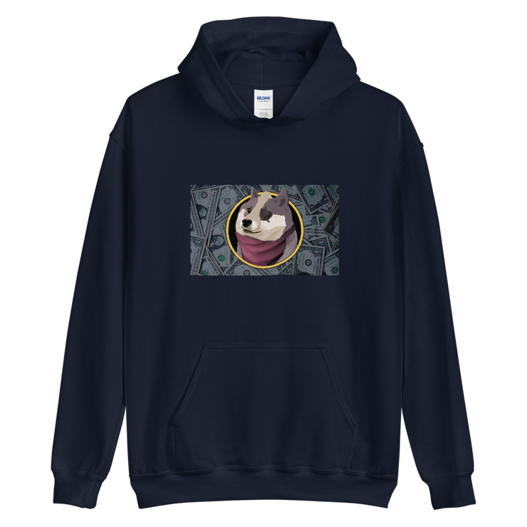 Wolf Doge Cash Hoodie-SMASHGEAR