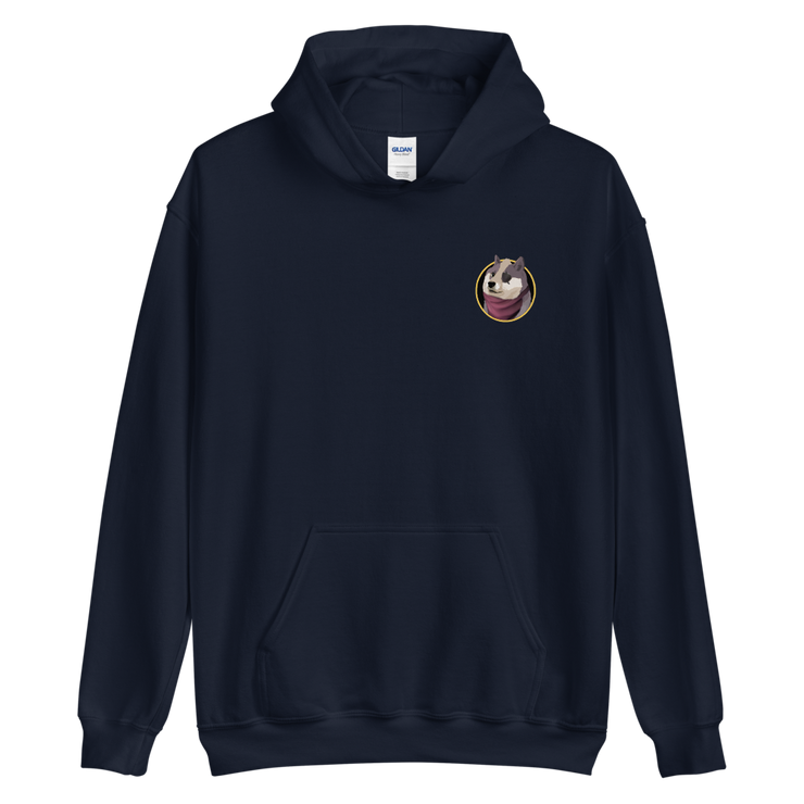 Wolf Doge Hoodie-SMASHGEAR