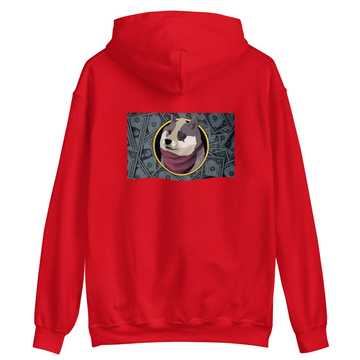 Wolf Doge Cash Hoodie-SMASHGEAR