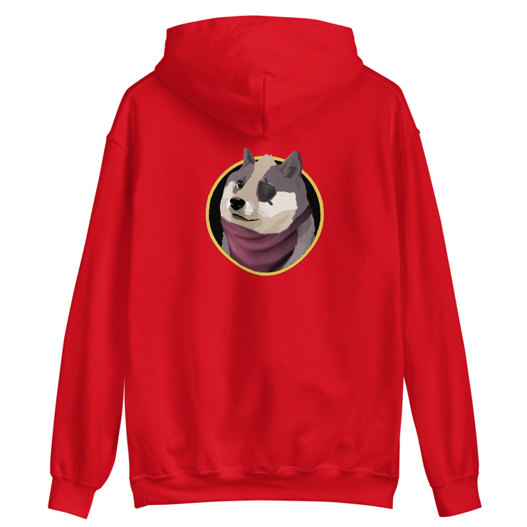 Wolf Doge Hoodie-SMASHGEAR