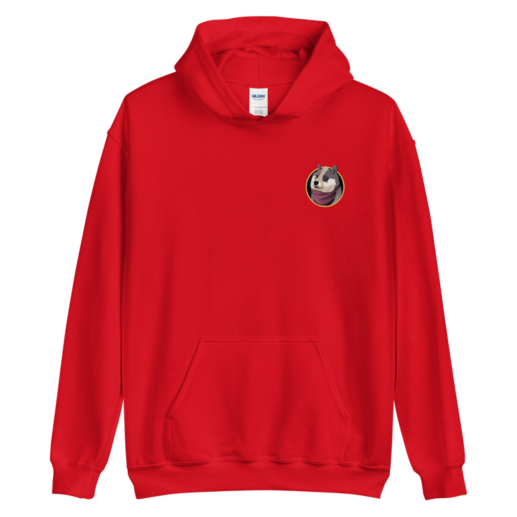 Wolf Doge Hoodie-SMASHGEAR