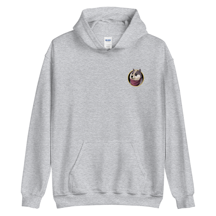 Wolf Doge Hoodie-SMASHGEAR