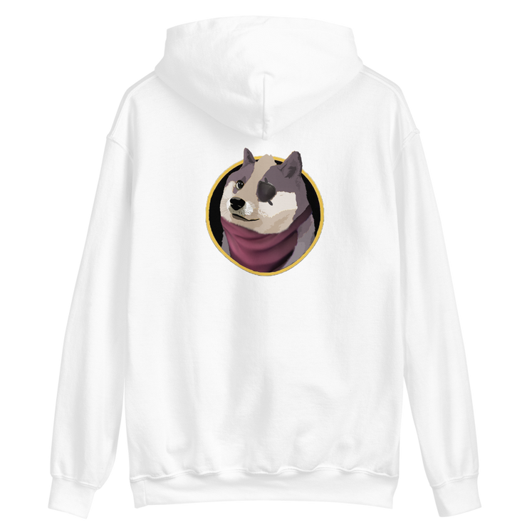 Wolf Doge Hoodie-SMASHGEAR