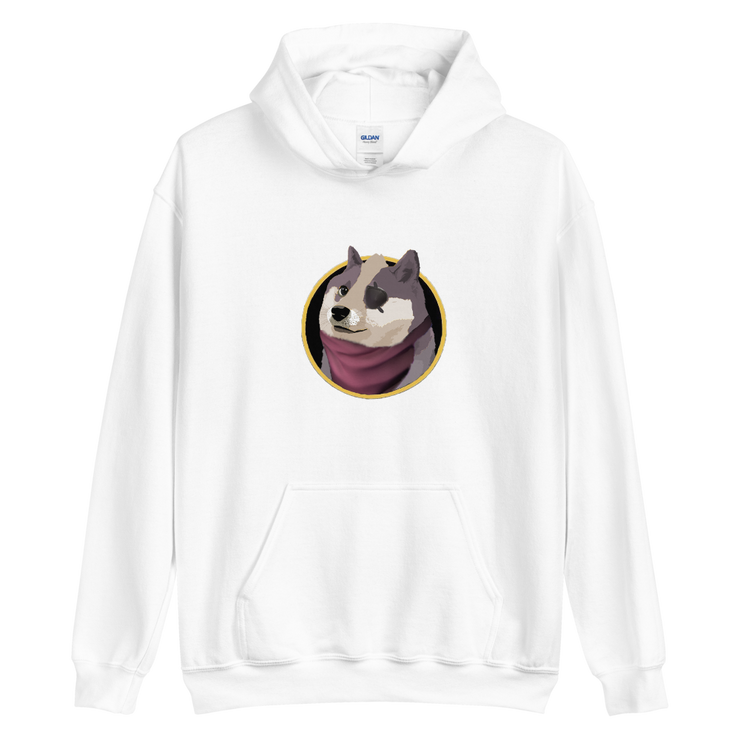 Wolf Doge Hoodie-SMASHGEAR