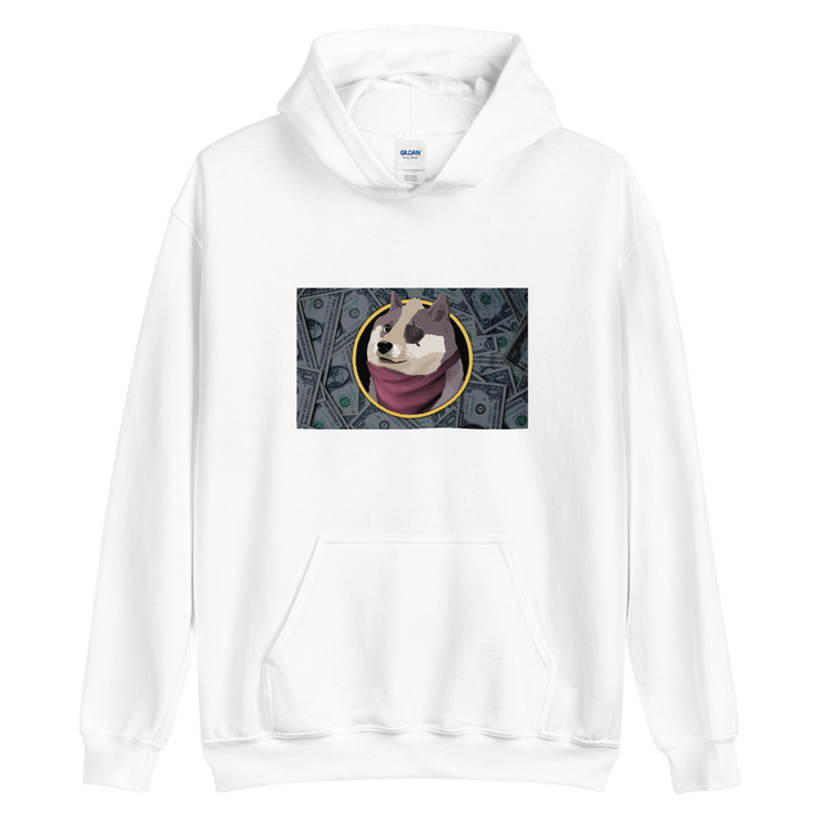 Wolf Doge Cash Hoodie-SMASHGEAR