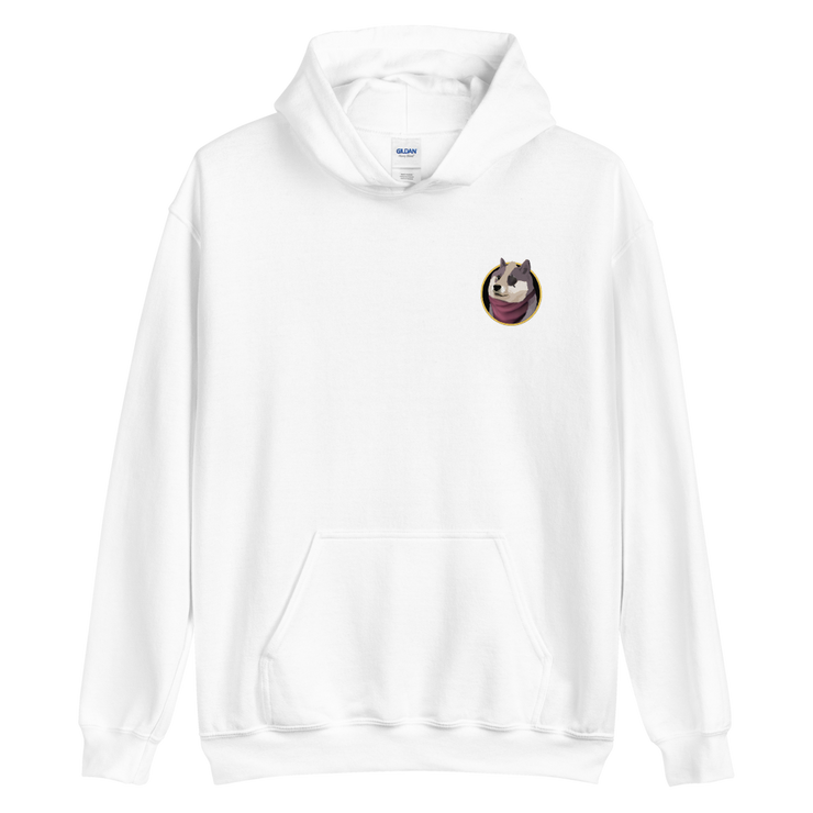 Wolf Doge Hoodie-SMASHGEAR