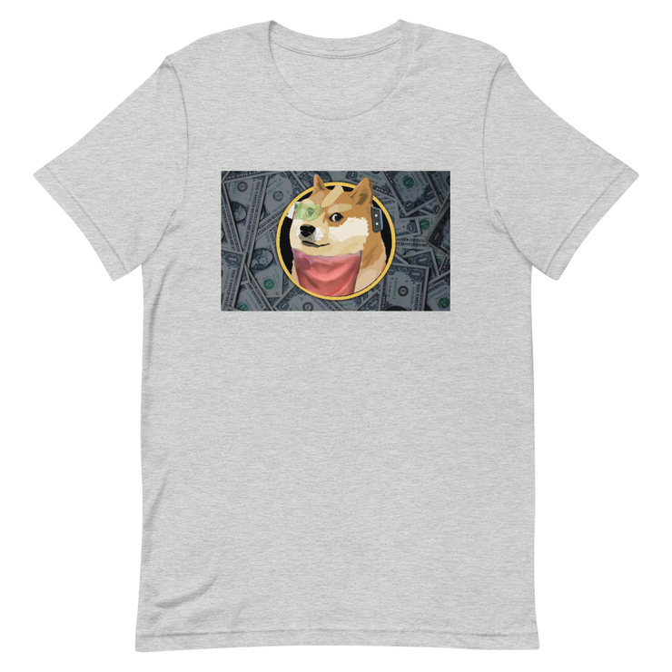 Fox Doge Cash Tee-SMASHGEAR