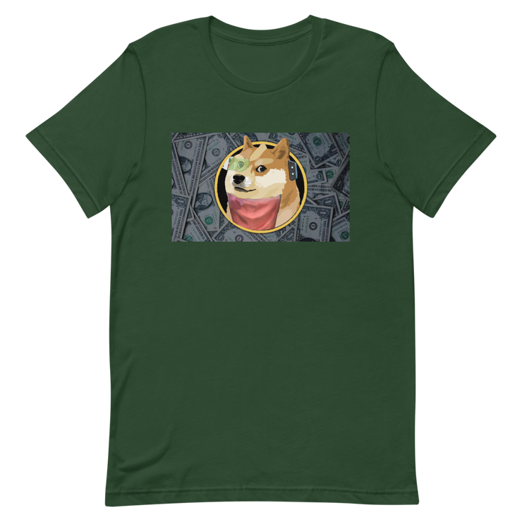 Fox Doge Cash Tee-SMASHGEAR