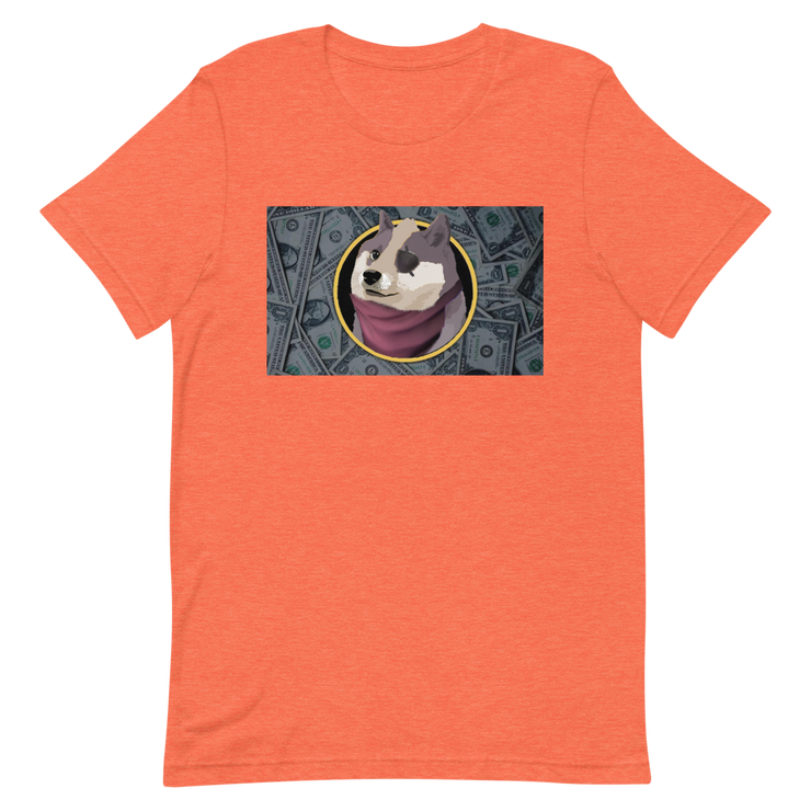 Wolf Doge Cash Tee-SMASHGEAR