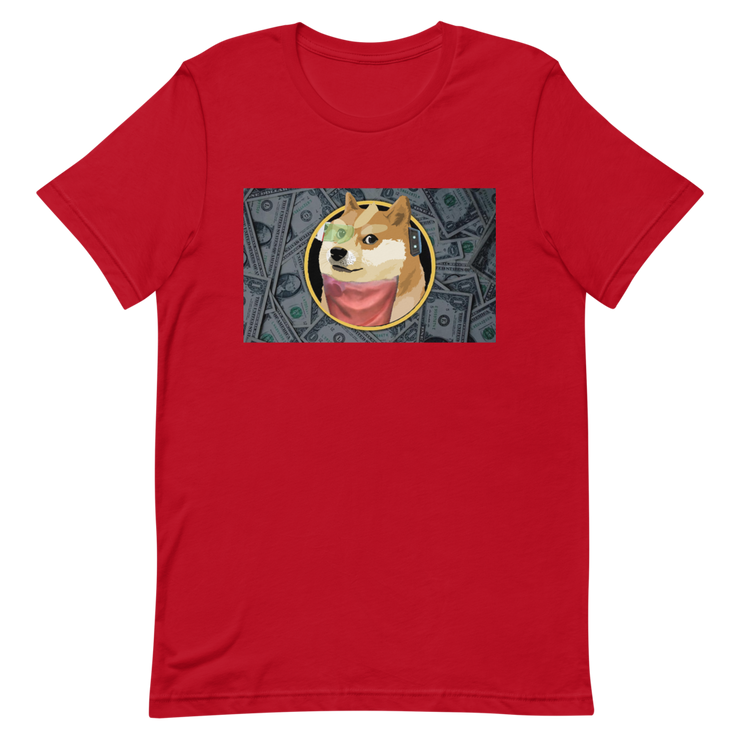 Fox Doge Cash Tee-SMASHGEAR