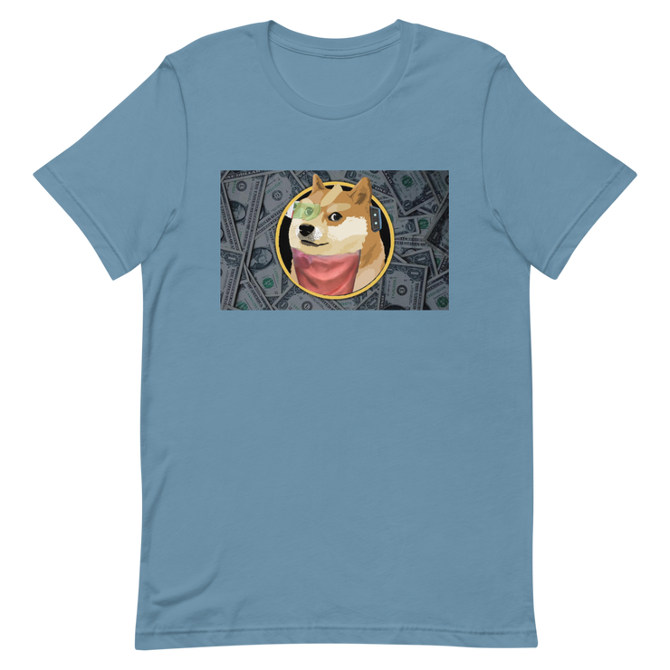 Fox Doge Cash Tee-SMASHGEAR