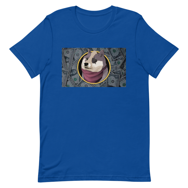 Wolf Doge Cash Tee-SMASHGEAR