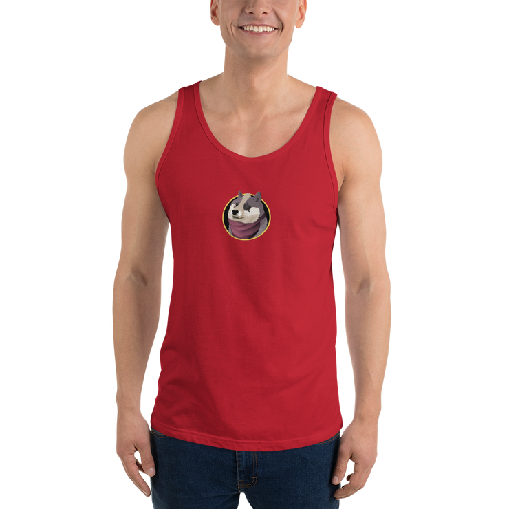 Wolf Doge Tank Top-SMASHGEAR