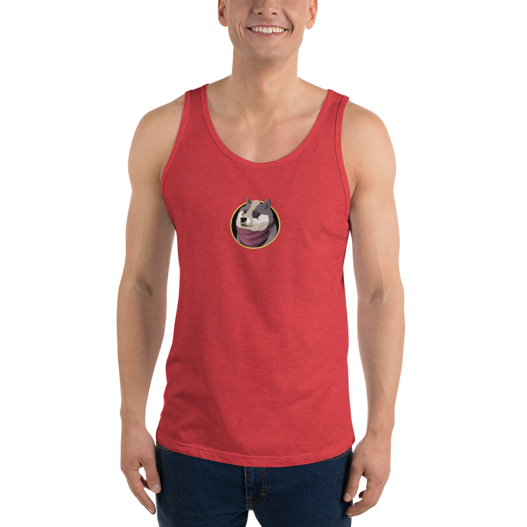 Wolf Doge Tank Top-SMASHGEAR
