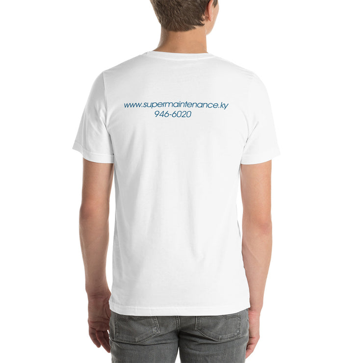 Super Maintenance Tee - White V2-SMASHGEAR